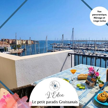 L'Eden - Vue Magnifique Sur Le Port, Les Chalets & La Mer - Gruissan Bagian luar foto